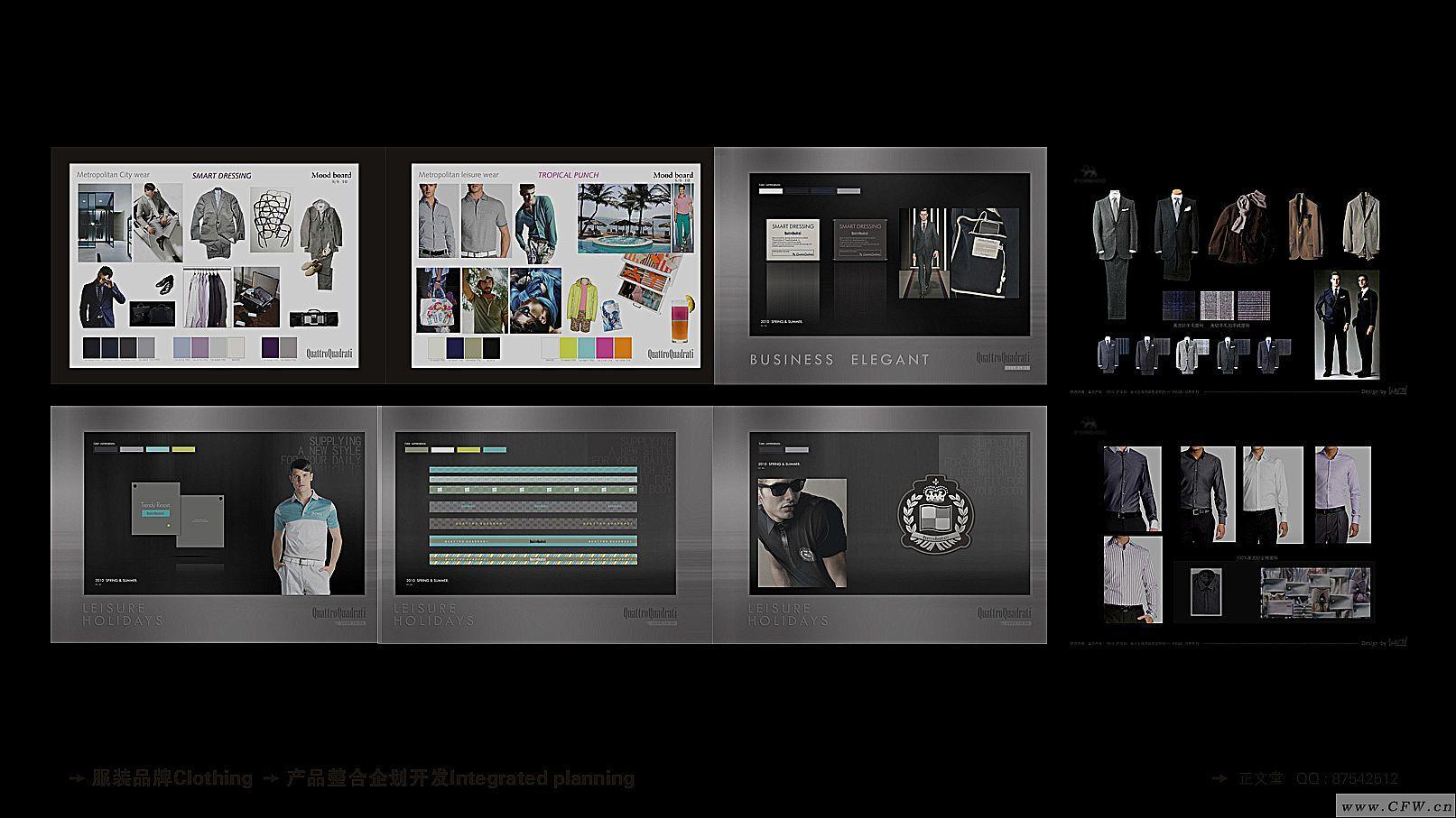 男裝品牌產品整合 企劃、開發與設計一體化實踐
